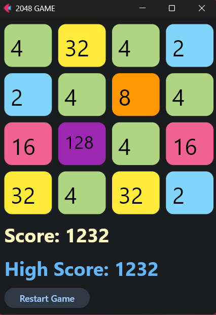 2048 Game